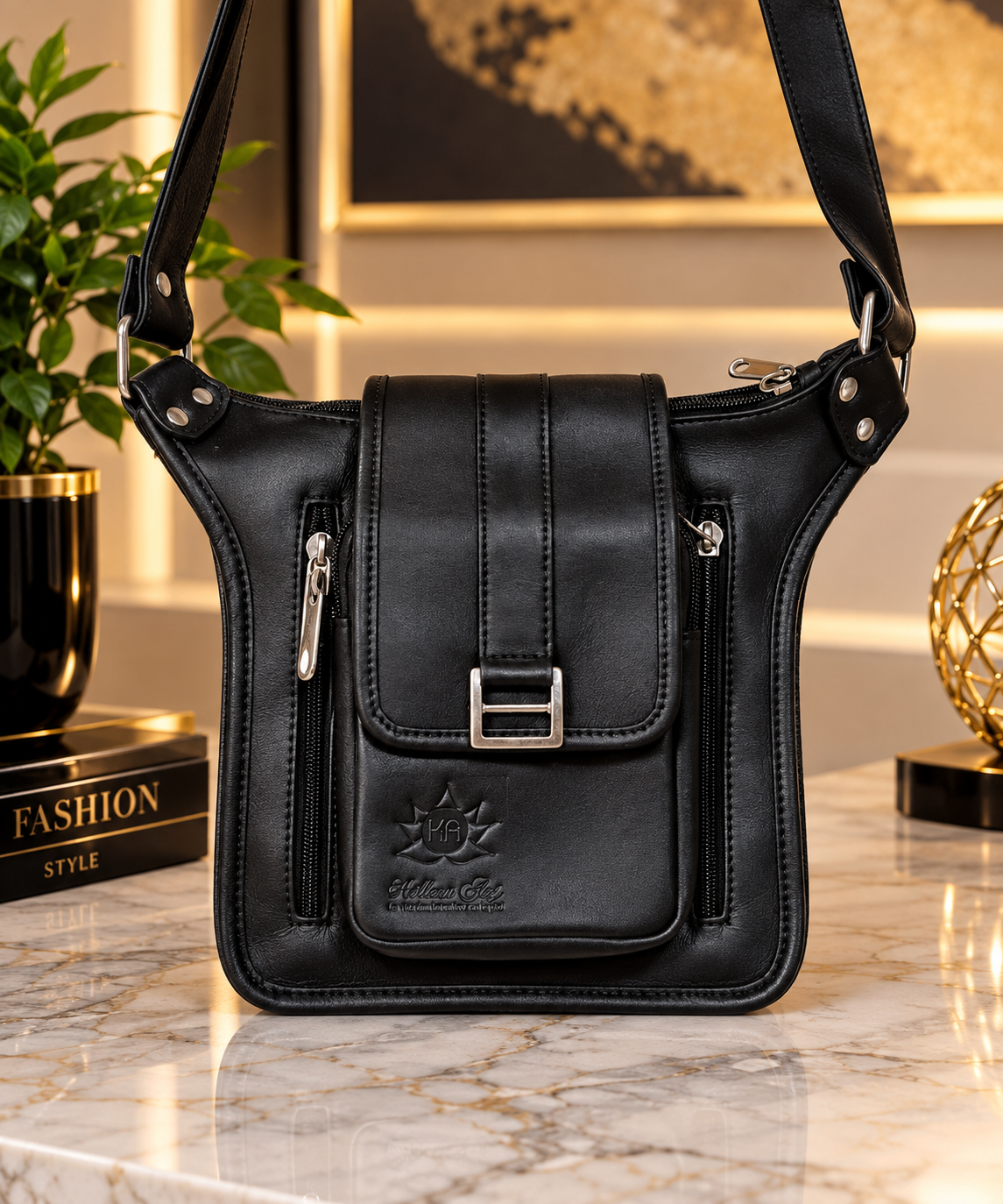 Canguro de Cuero – Elegancia y Comodidad