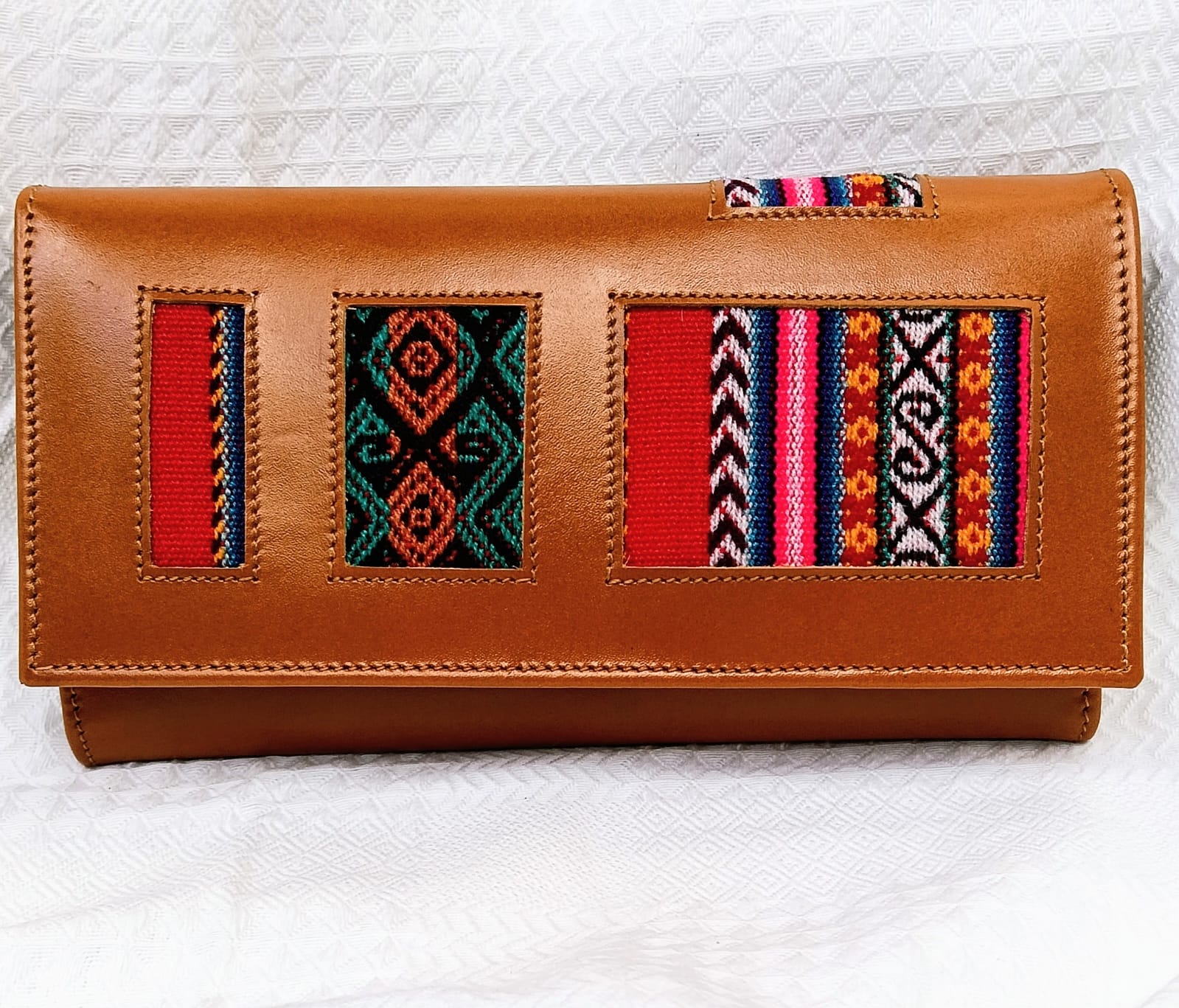 BILLETERA DE CUERO ARTESANAL