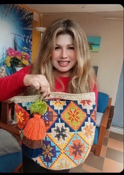 MANOS LIBRES WAYUU HECHO A MANO - Imagen 2